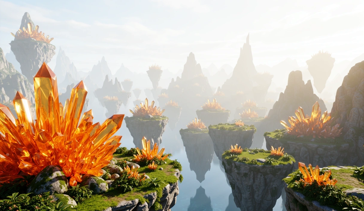 Fantasy mobile game art